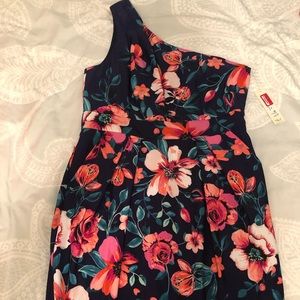 NWT one shoulder dress